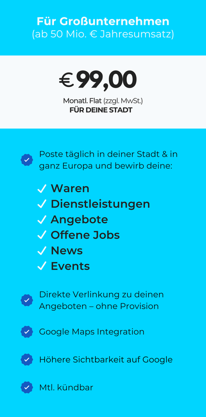 LOCAL PARTNER – für größere Unternehmen ab 50 Mio. € Jahresumsatz